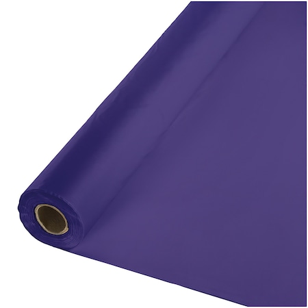 Touch Of Color 100' x 40" Purple Plastic Banquet Roll 013016